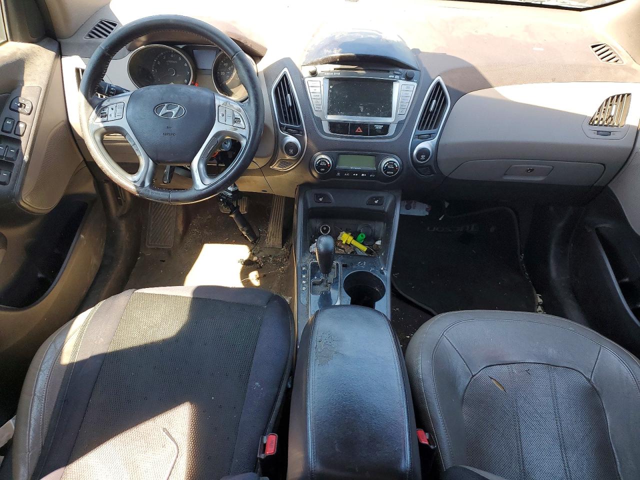 2011 Hyundai Tucson Limited Blue vin: KM8JUCAC7BU283331