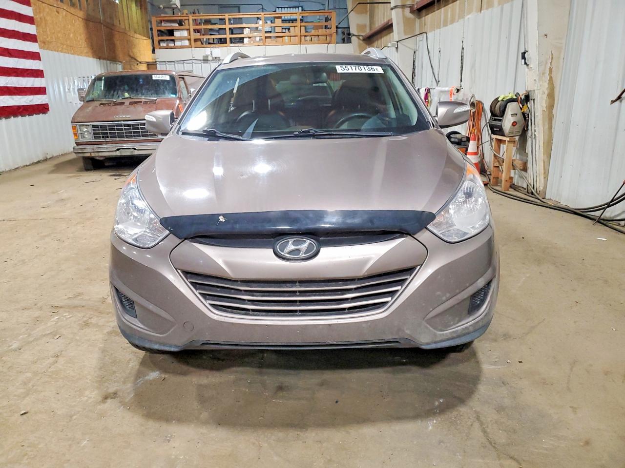 2012 Hyundai Tucson Gls Brown vin: KM8JUCAC7CU353007