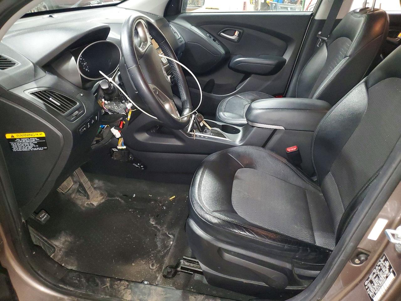 2012 Hyundai Tucson Gls Brown vin: KM8JUCAC7CU353007