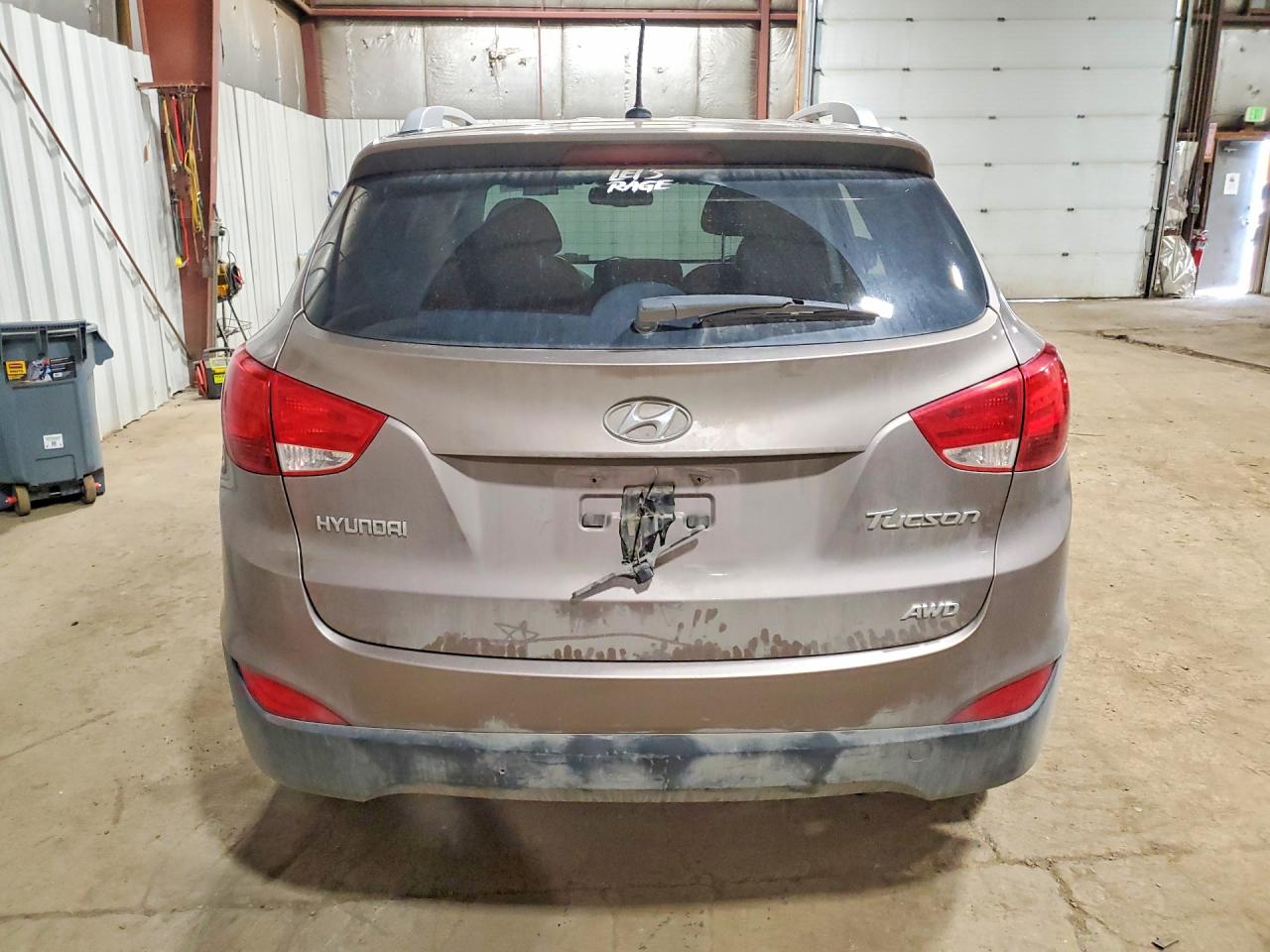 2012 Hyundai Tucson Gls Brown vin: KM8JUCAC7CU353007