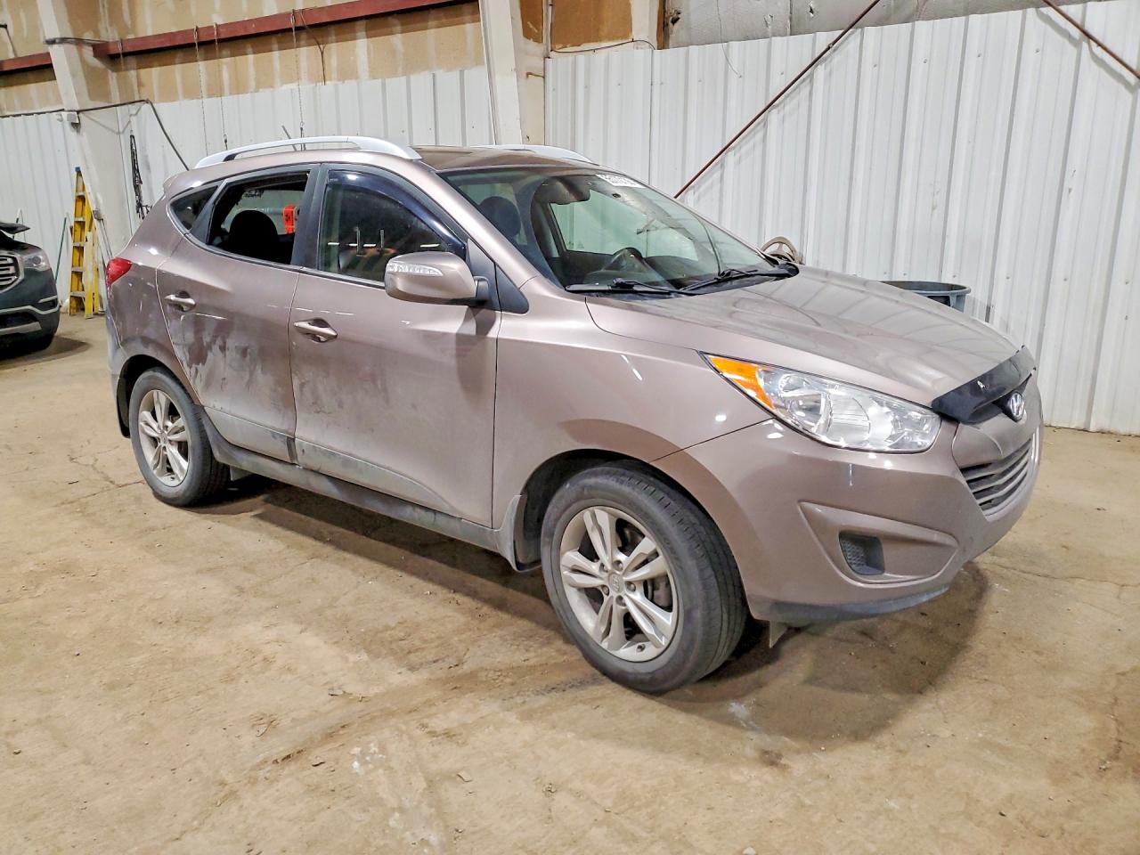 2012 Hyundai Tucson Gls Brown vin: KM8JUCAC7CU353007