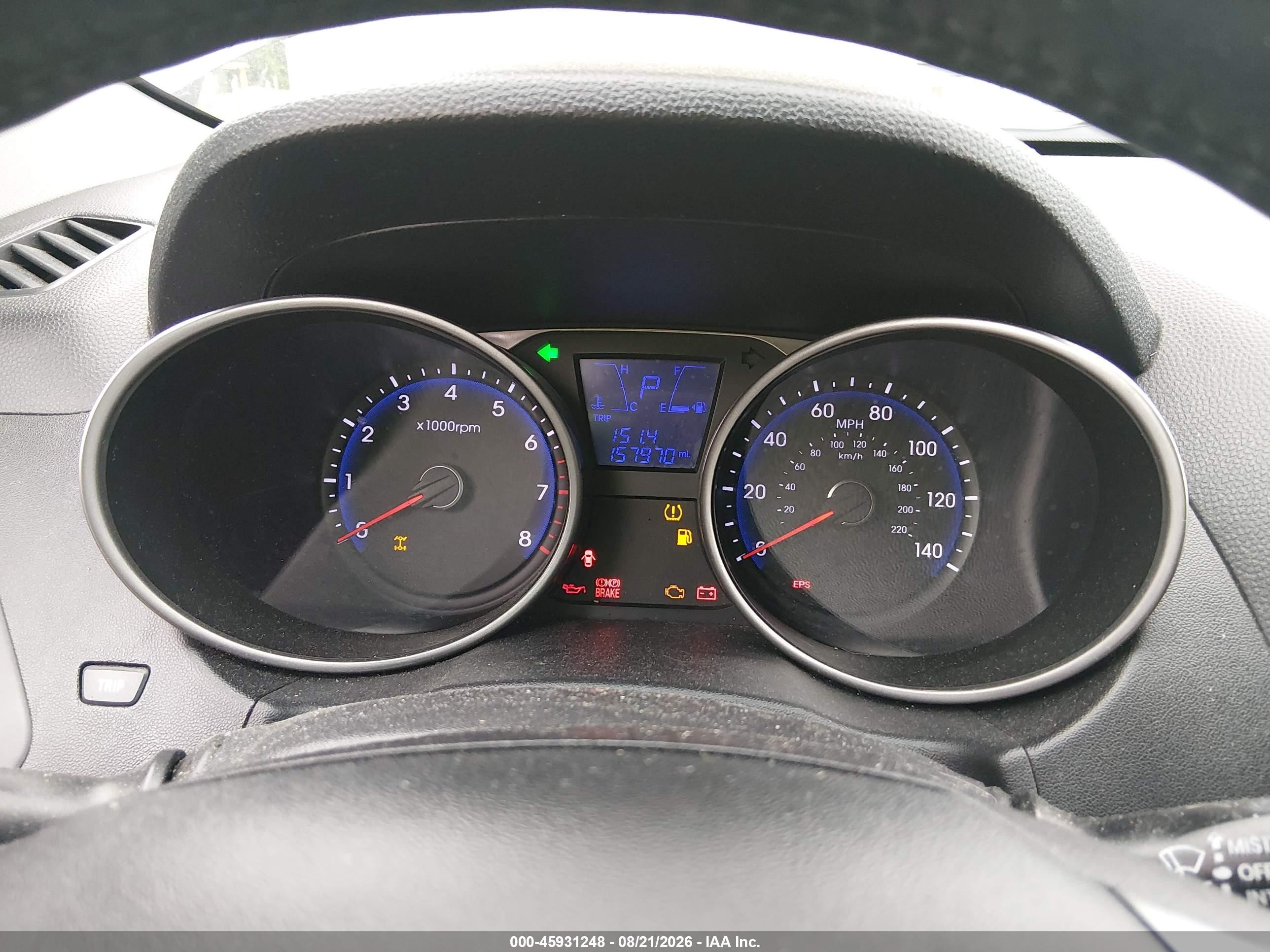 2012 Hyundai Tucson Limited Gray vin: KM8JUCAC7CU369420