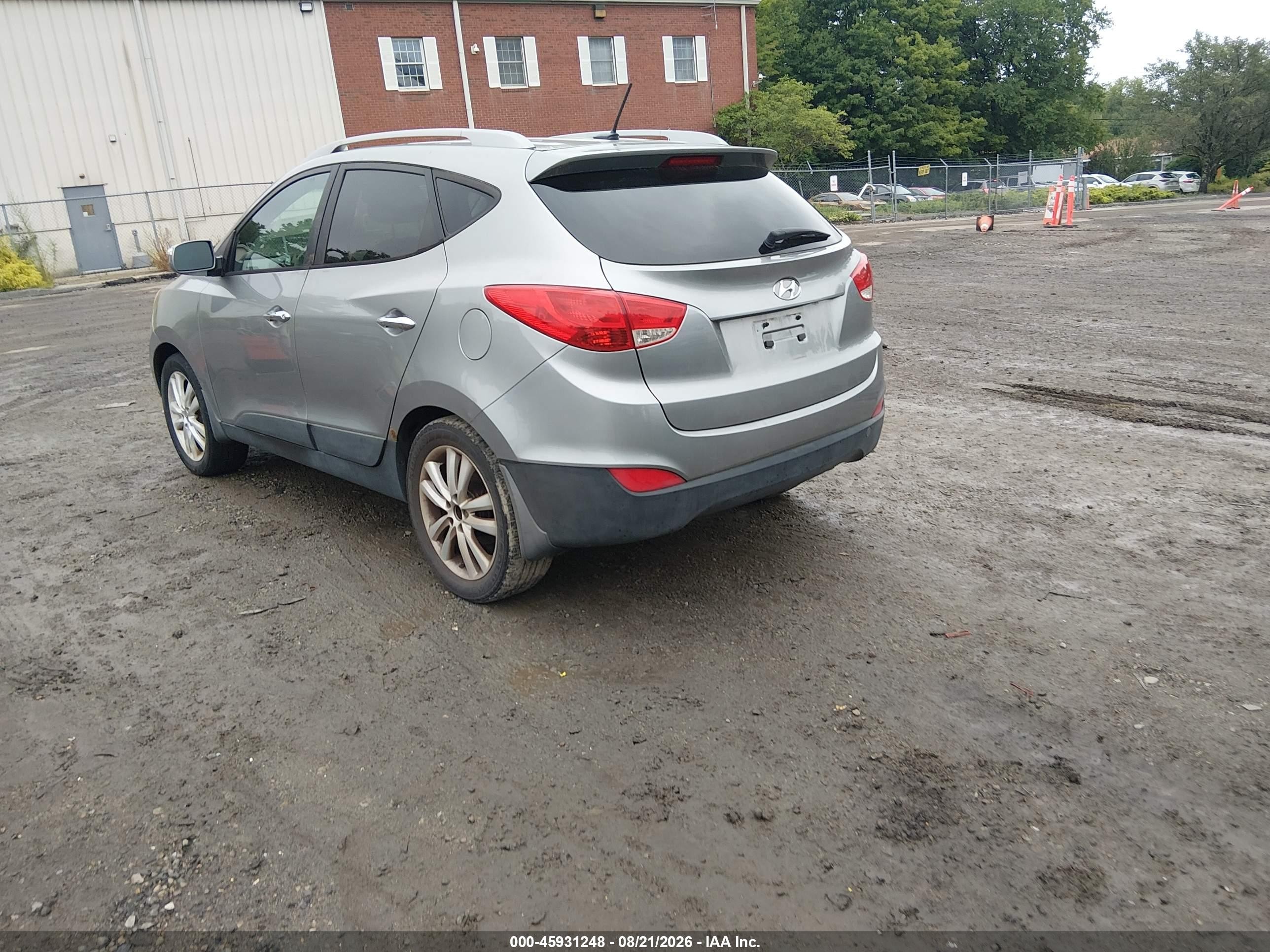 2012 Hyundai Tucson Limited Gray vin: KM8JUCAC7CU369420