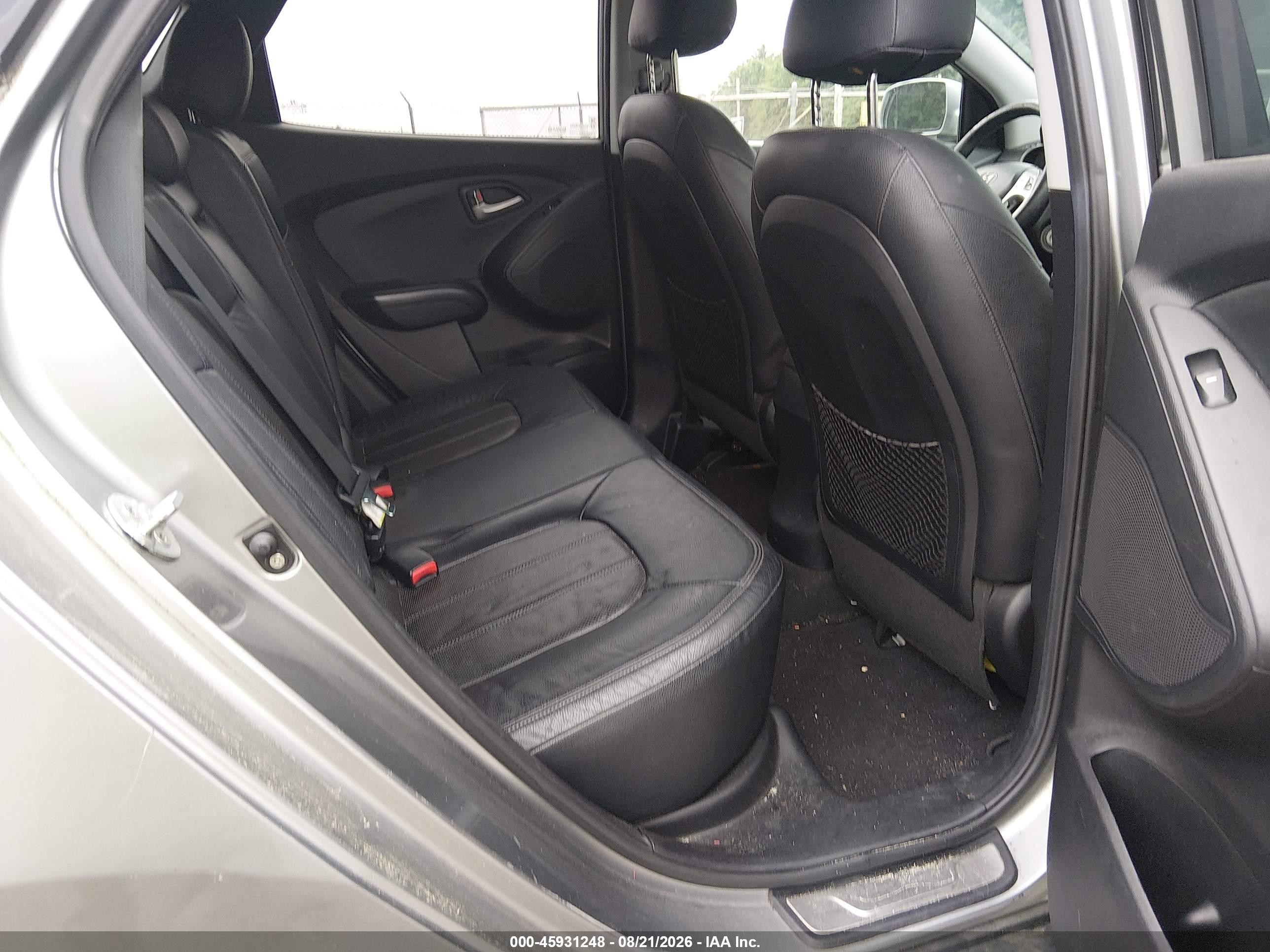 2012 Hyundai Tucson Limited Gray vin: KM8JUCAC7CU369420