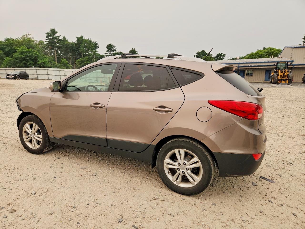 2012 Hyundai Tucson Gls Brown vin: KM8JUCAC7CU373239