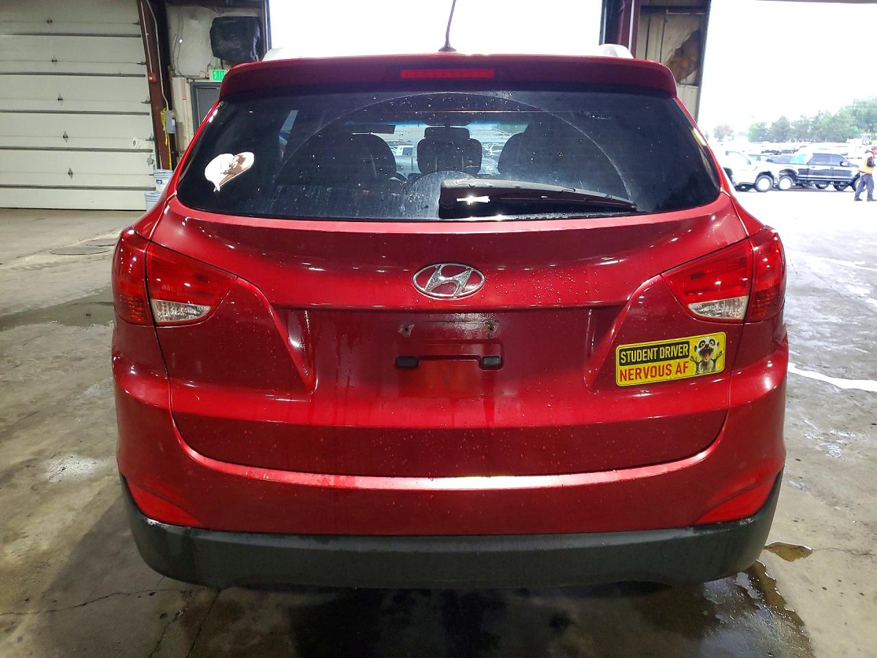2012 Hyundai Tucson Gls Красный vin: KM8JUCAC7CU383530