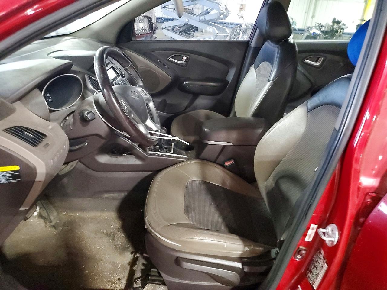 2012 Hyundai Tucson Gls Красный vin: KM8JUCAC7CU383530