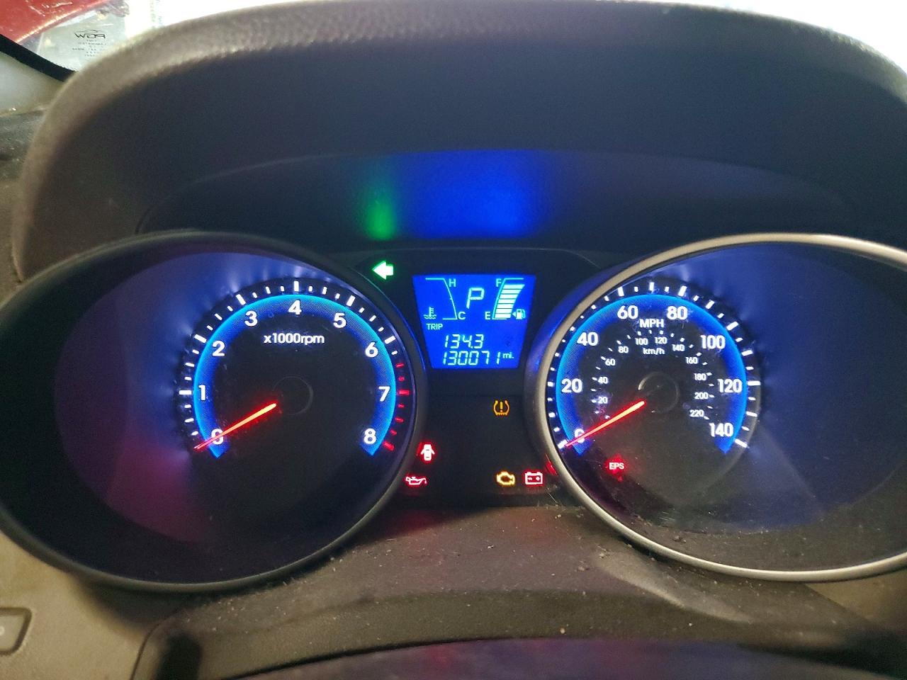 2012 Hyundai Tucson Gls Красный vin: KM8JUCAC7CU383530