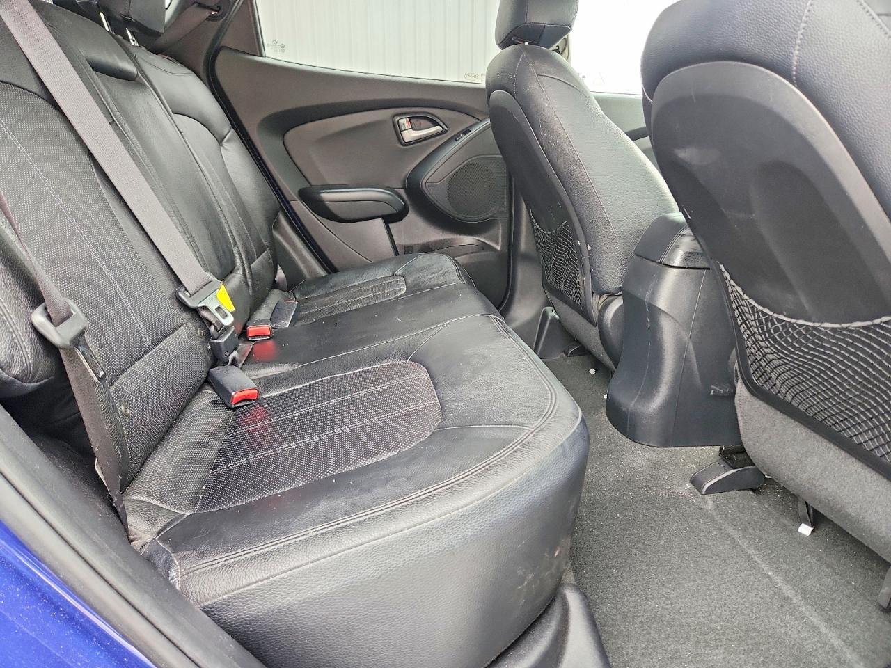 2012 Hyundai Tucson Limited Blue vin: KM8JUCAC7CU424500