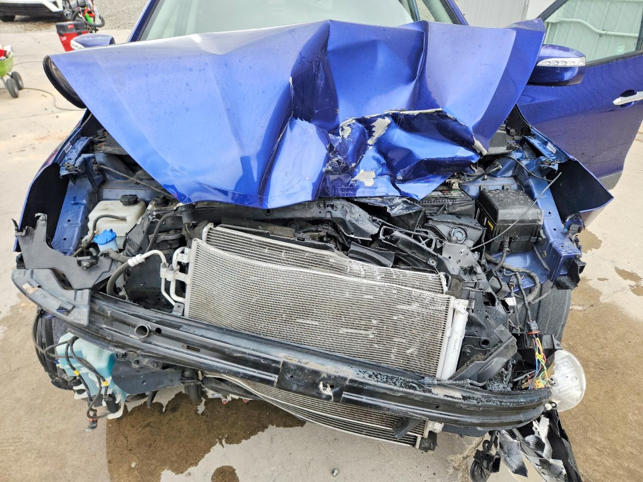 2012 Hyundai Tucson Limited Blue vin: KM8JUCAC7CU424500