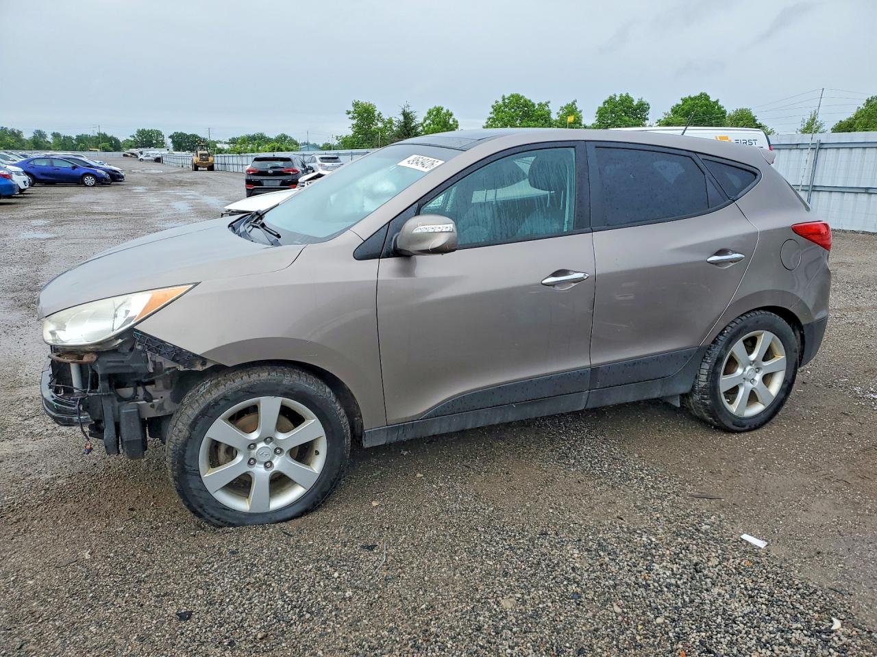 2012 Hyundai Tucson Gls Gray vin: KM8JUCAC7CU514570