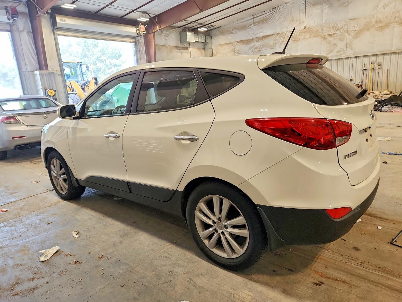 2012 Hyundai Tucson Limited Белый vin: KM8JUCAC7CU543924
