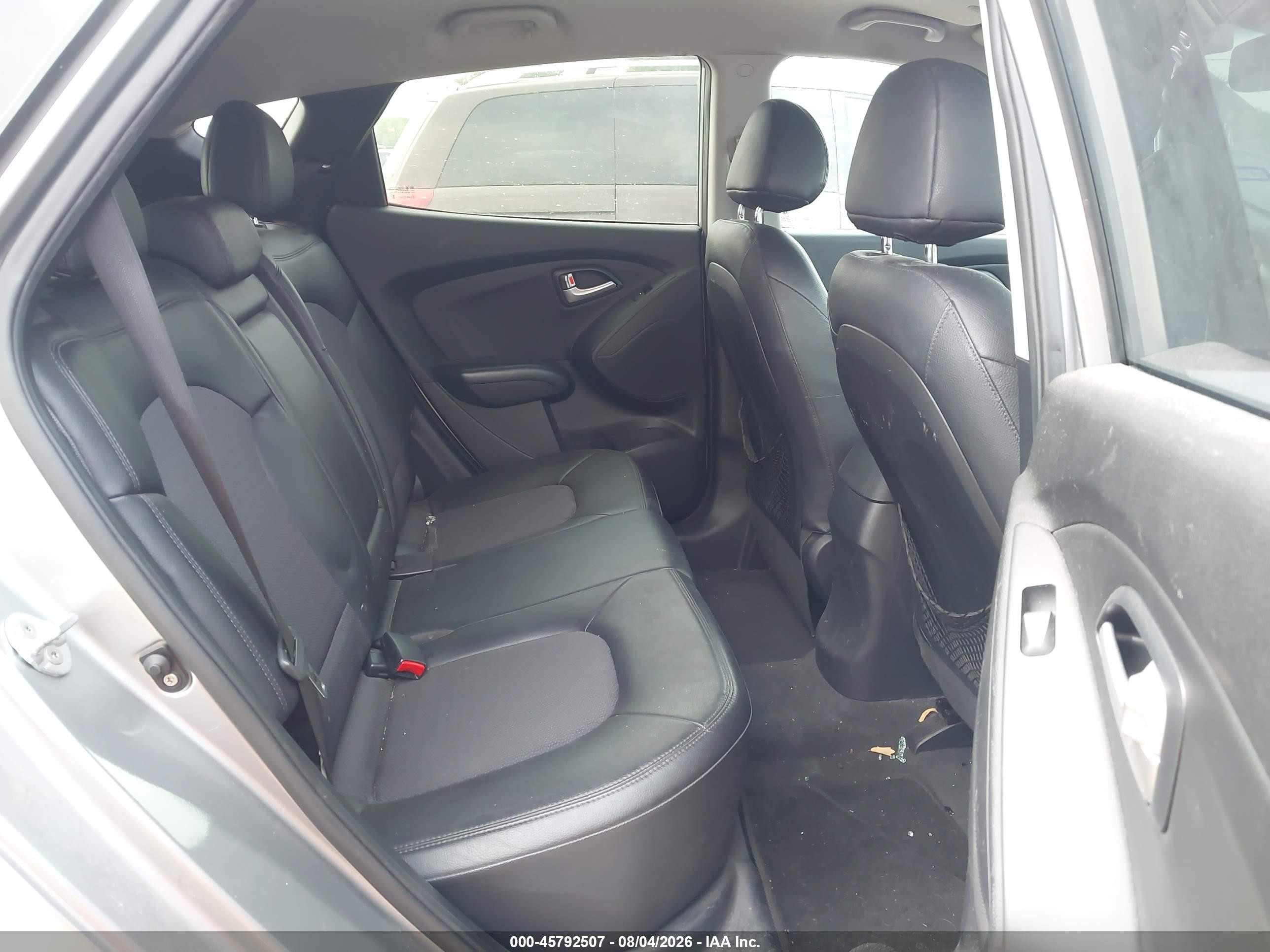 2013 Hyundai Tucson Gls Gray vin: KM8JUCAC7DU599959