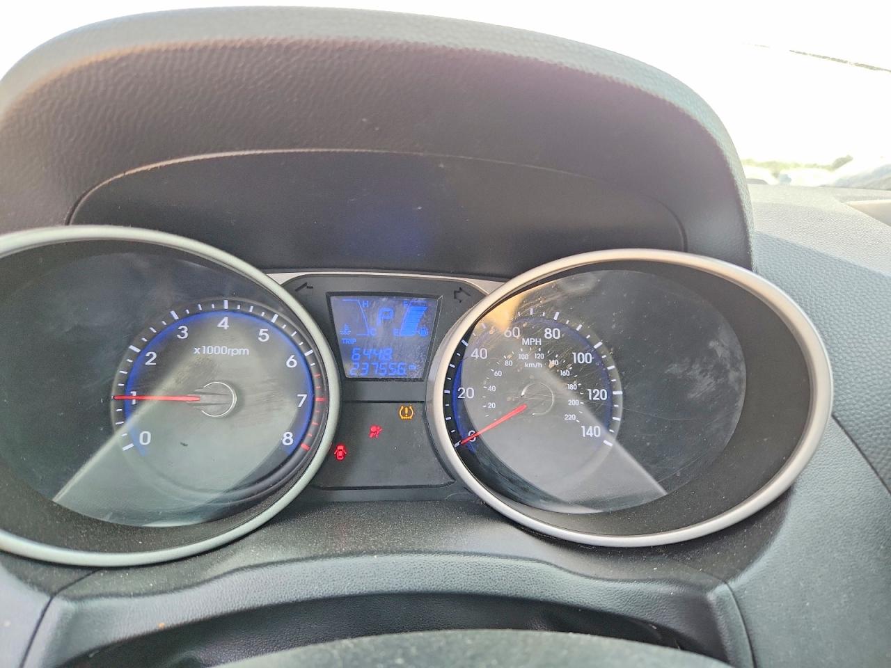 2013 Hyundai Tucson Gls Silver vin: KM8JUCAC7DU621667