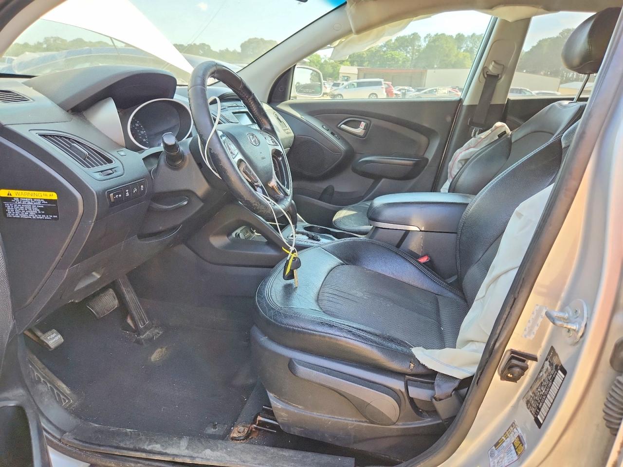 2013 Hyundai Tucson Gls Silver vin: KM8JUCAC7DU621667