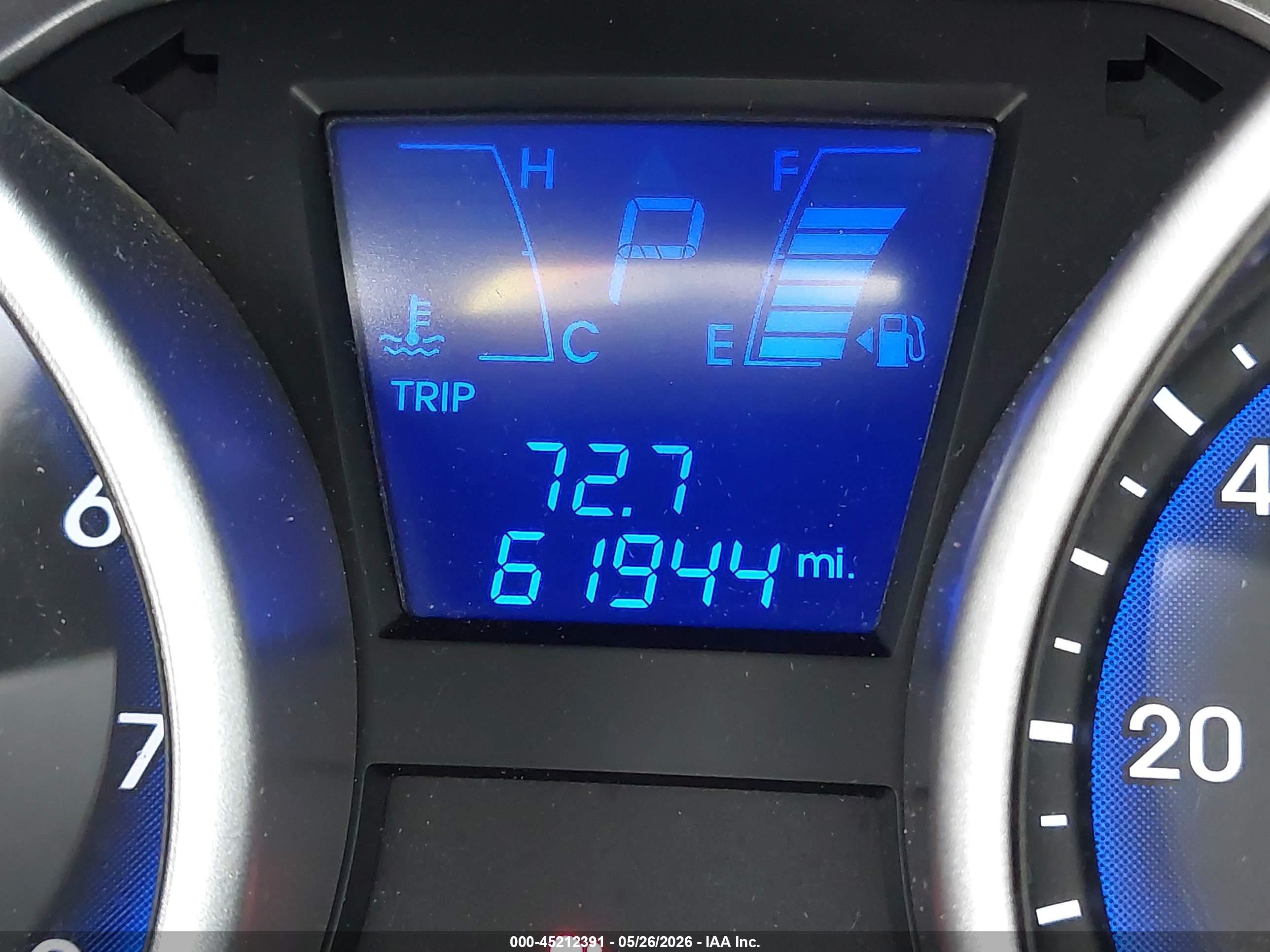 2013 Hyundai Tucson Gls Red vin: KM8JUCAC7DU672750