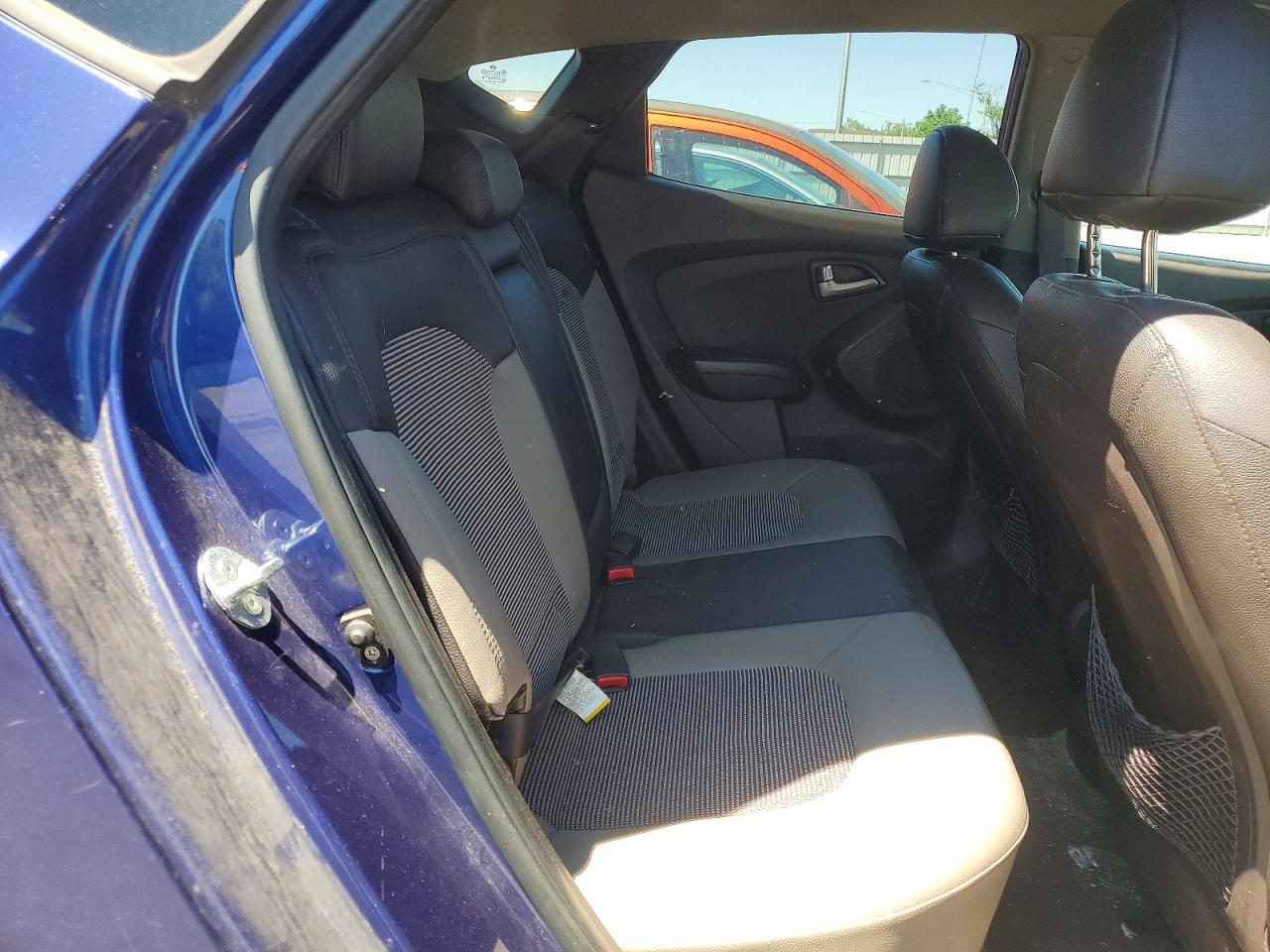 2013 Hyundai Tucson Gls Blue vin: KM8JUCAC7DU693467