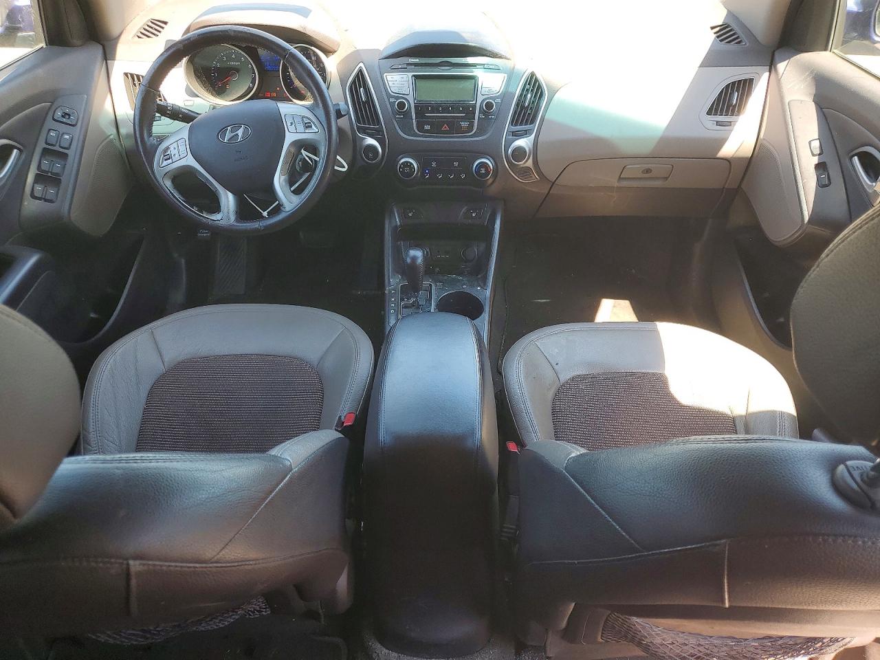 2013 Hyundai Tucson Gls Blue vin: KM8JUCAC7DU693467