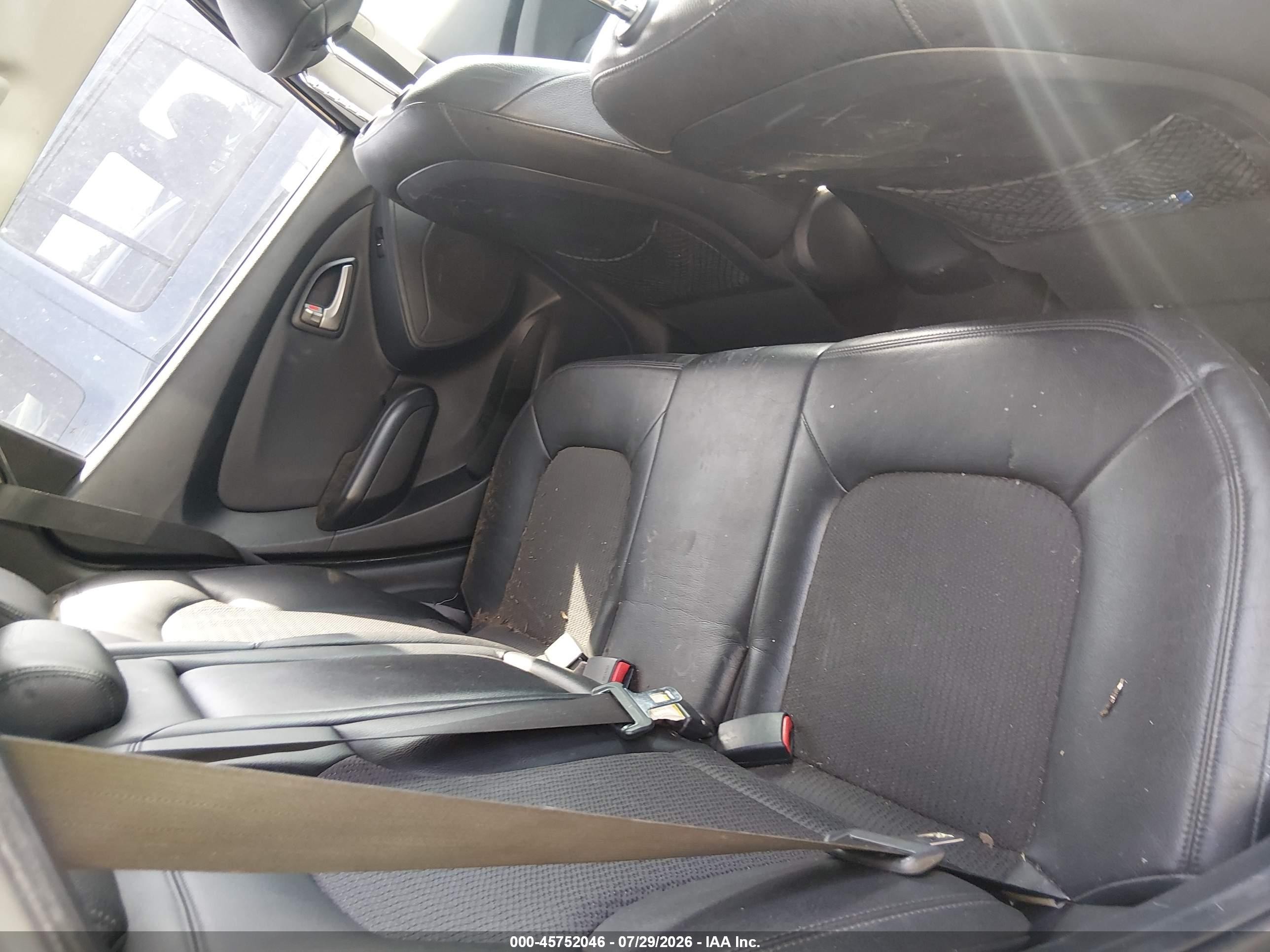 2010 Hyundai Tucson Gls Black vin: KM8JUCAC8AU081936