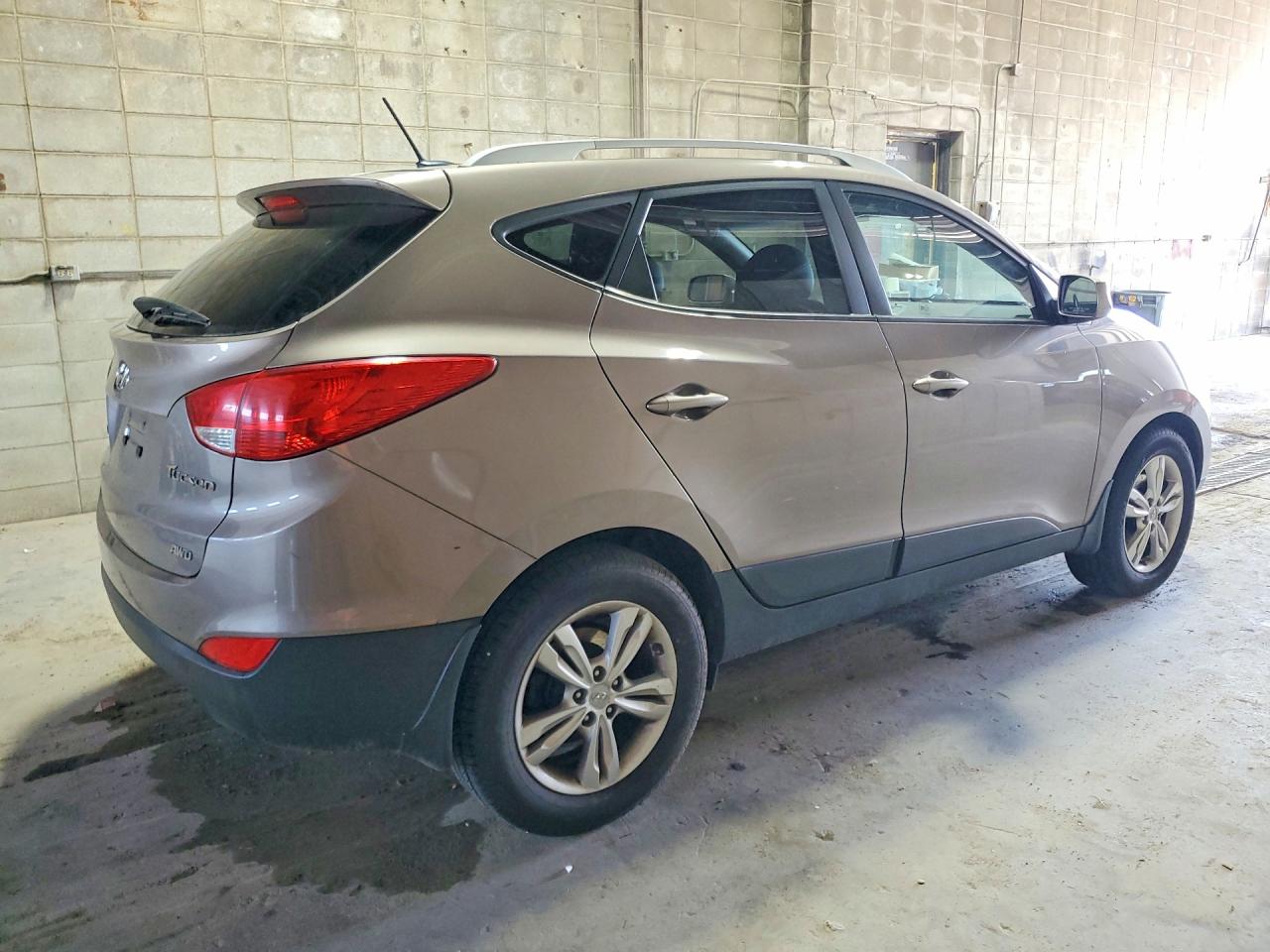 2011 Hyundai Tucson Gls Tan vin: KM8JUCAC8BU136449