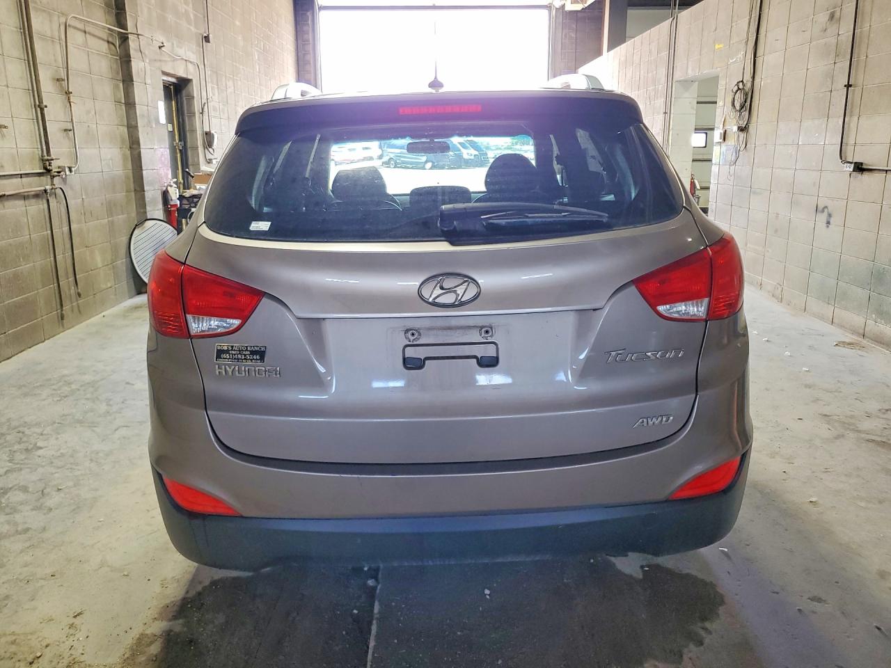 2011 Hyundai Tucson Gls Tan vin: KM8JUCAC8BU136449