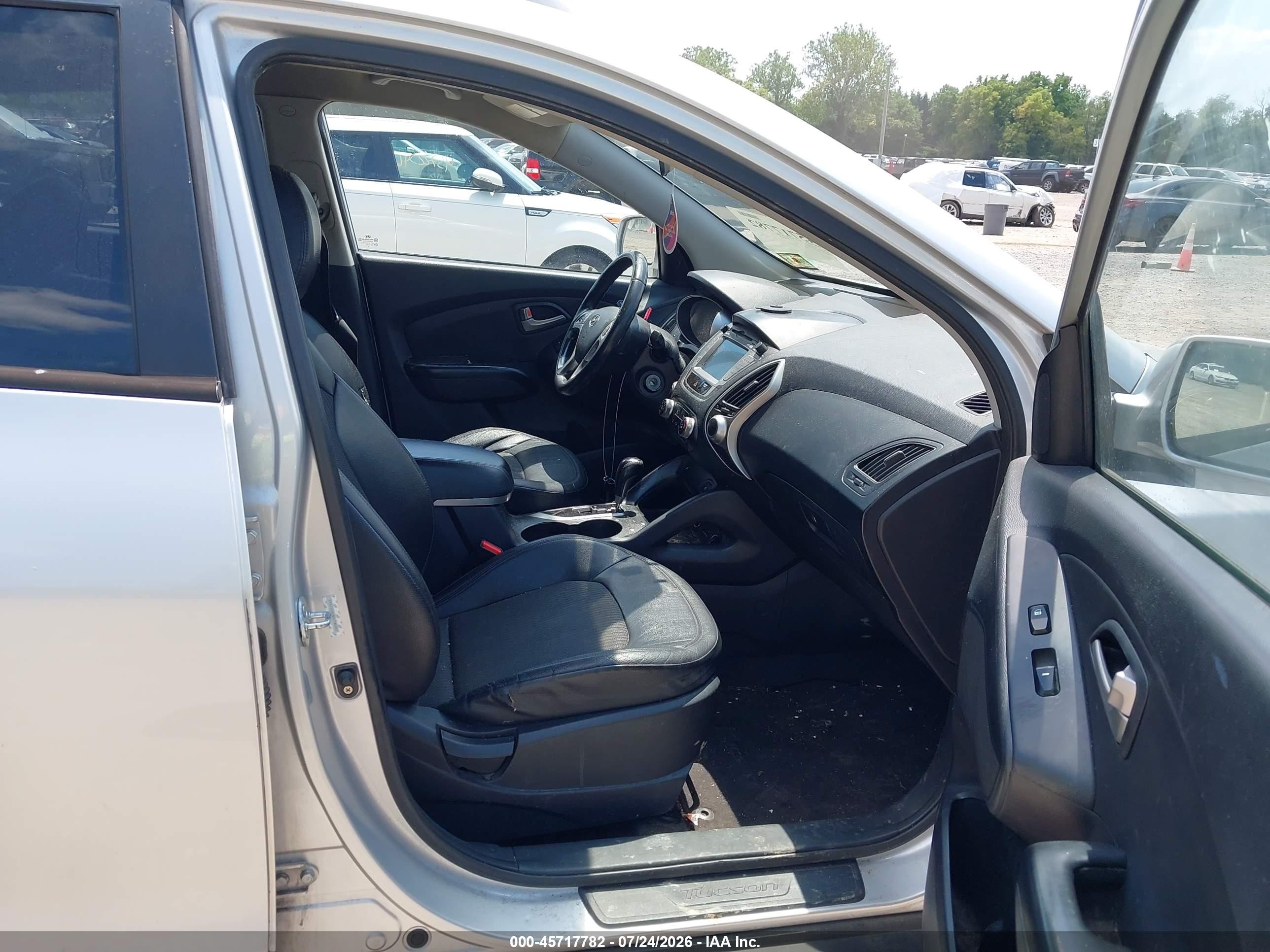 2011 Hyundai Tucson Gls Серый vin: KM8JUCAC8BU186297