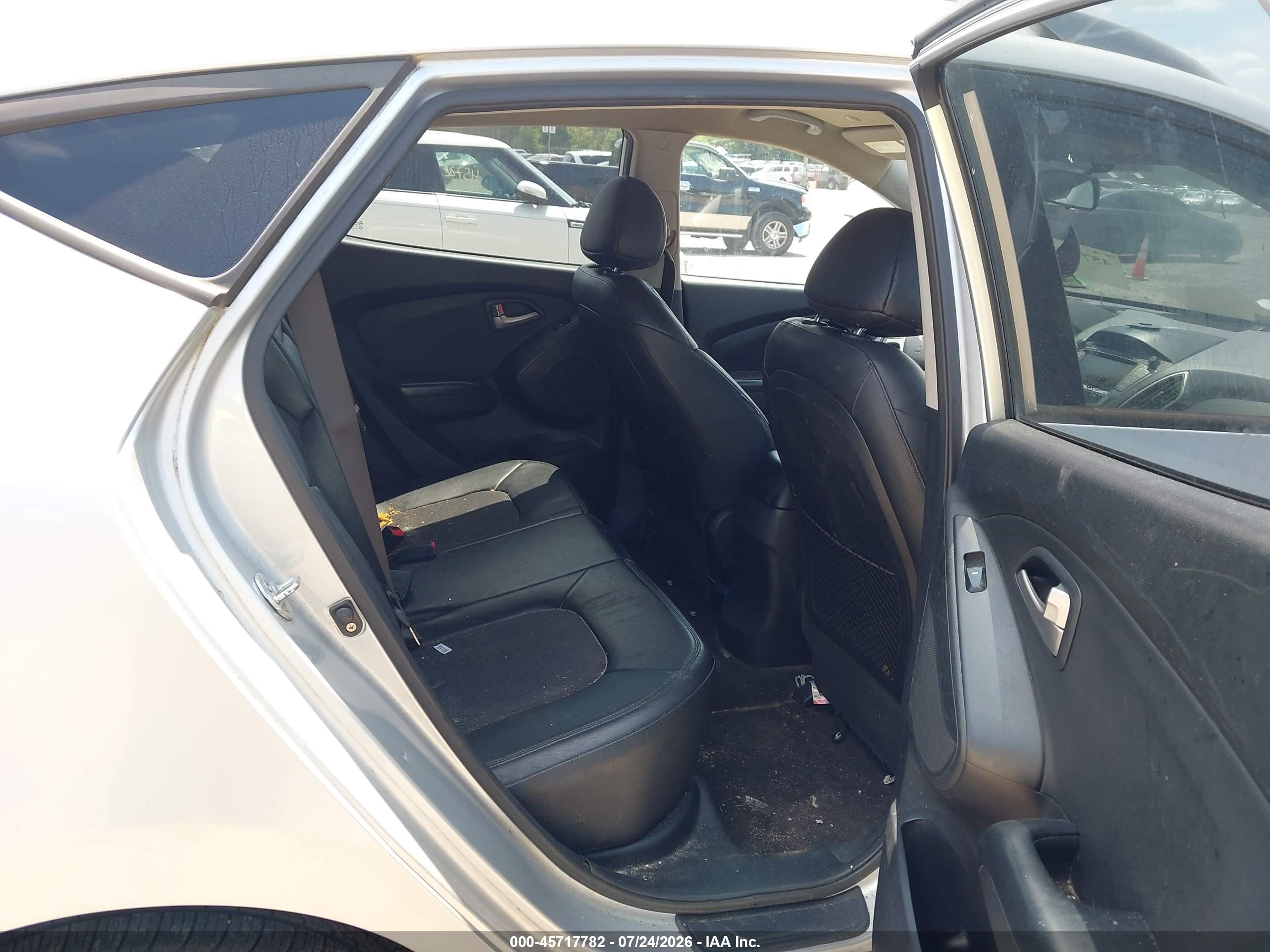 2011 Hyundai Tucson Gls Серый vin: KM8JUCAC8BU186297
