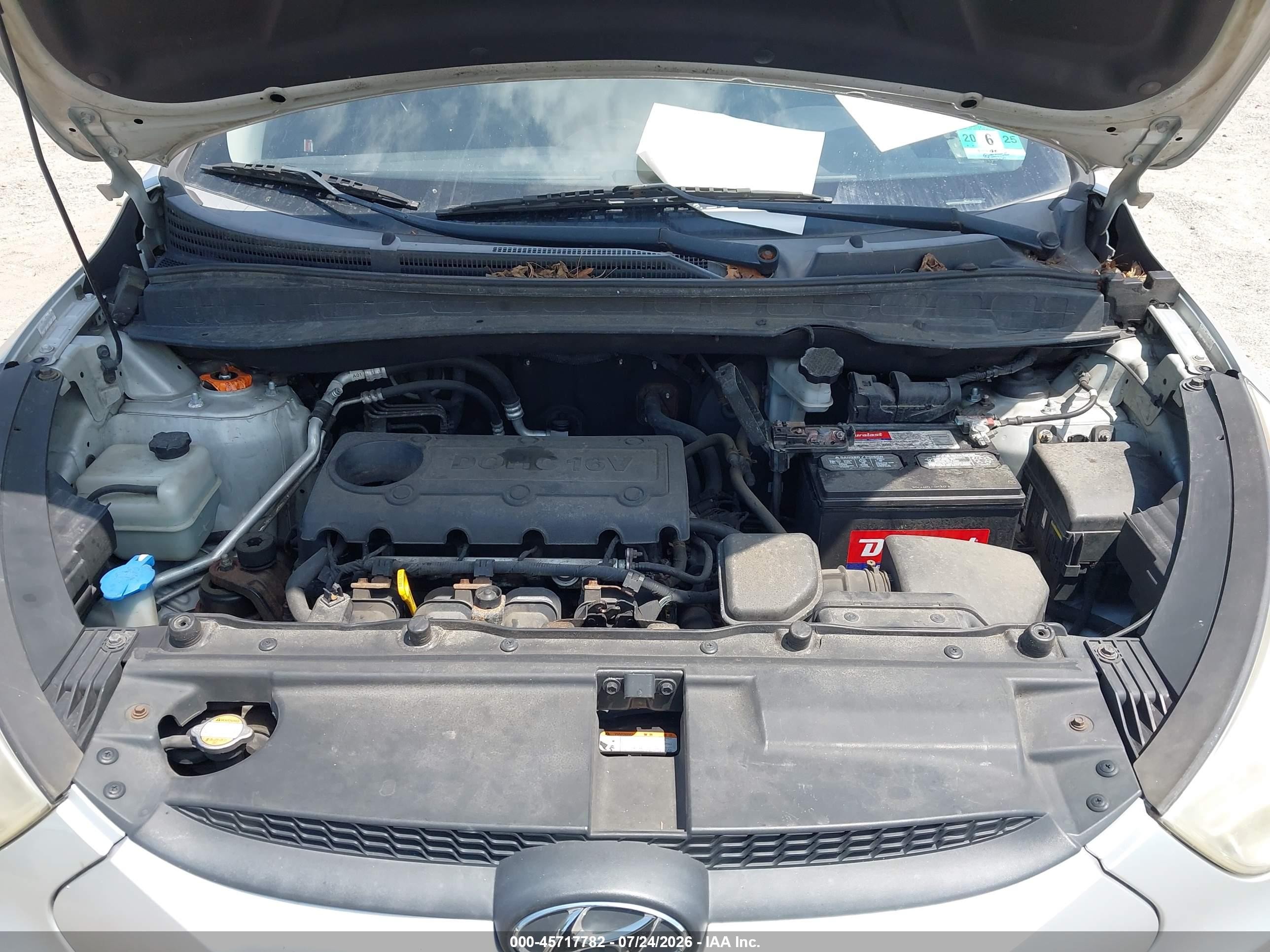 2011 Hyundai Tucson Gls Серый vin: KM8JUCAC8BU186297