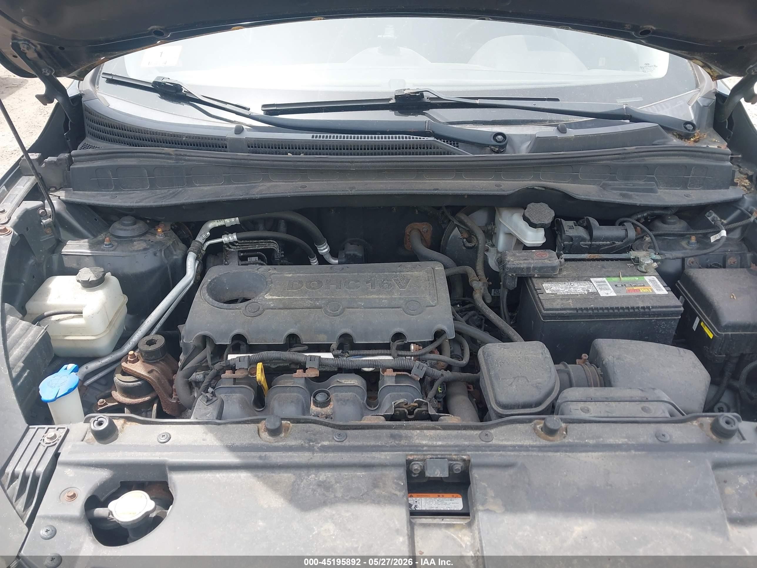 2011 Hyundai Tucson Gls Черный vin: KM8JUCAC8BU201607