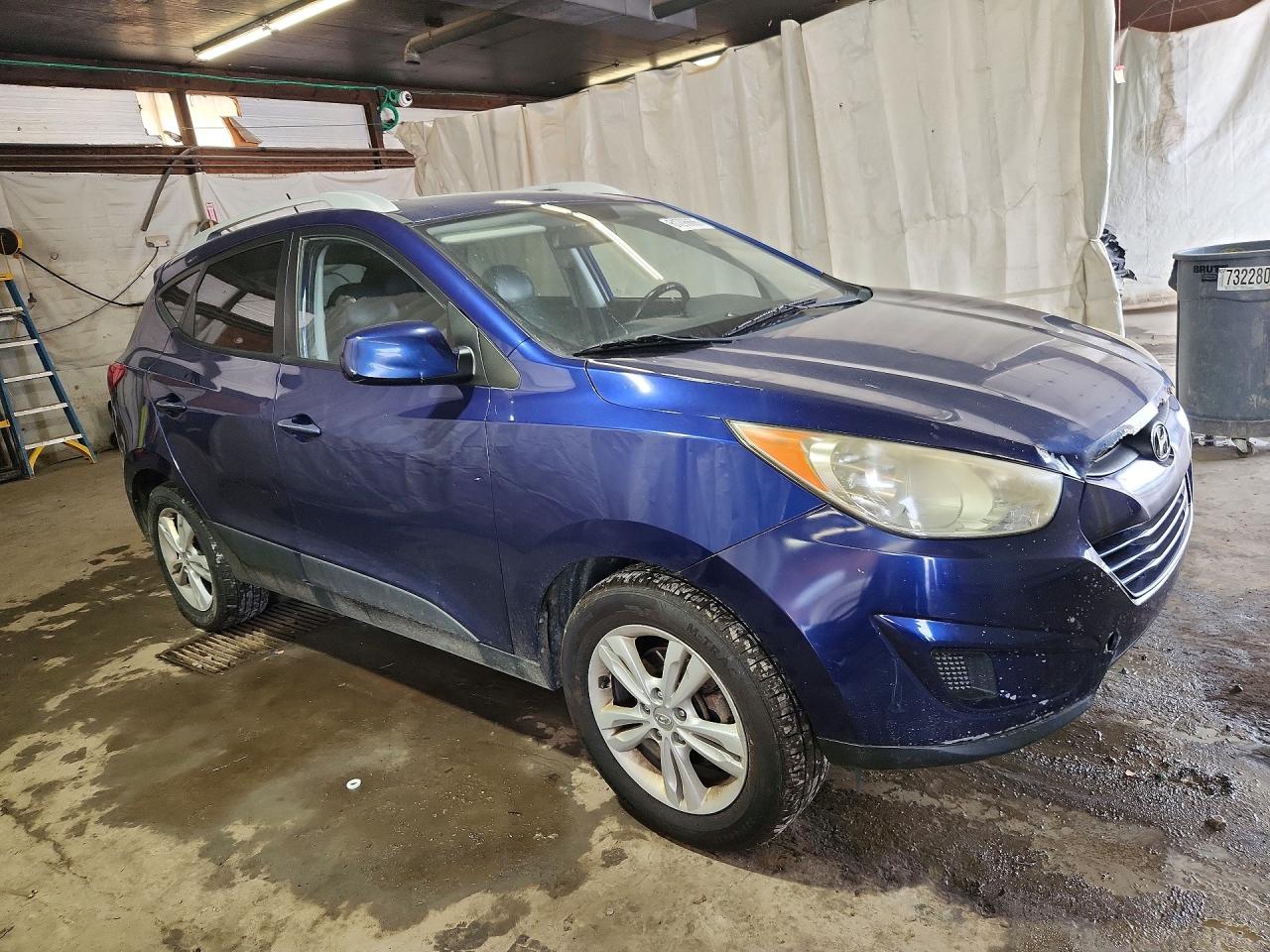 2011 Hyundai Tucson Gls Blue vin: KM8JUCAC8BU205401