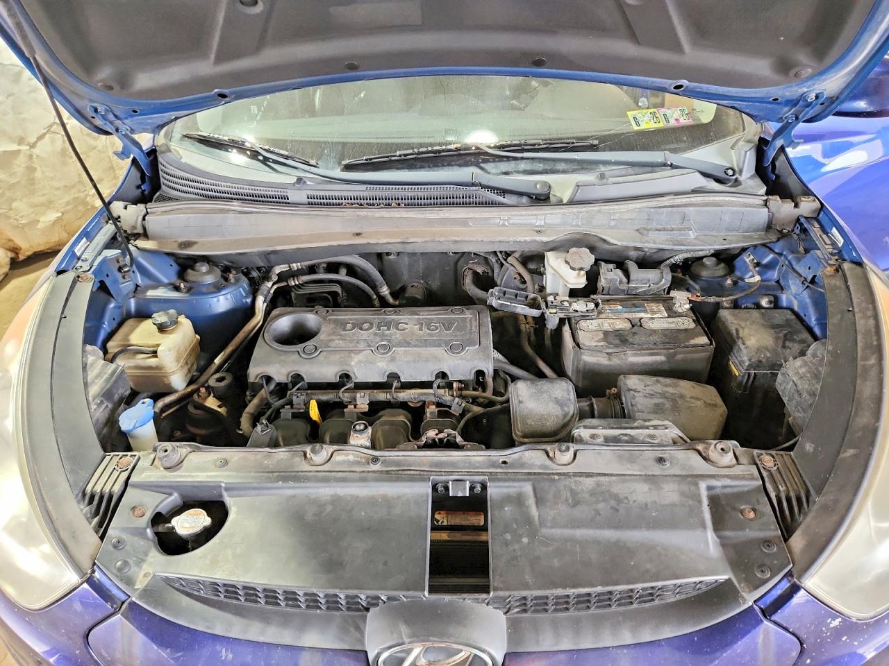 2011 Hyundai Tucson Gls Blue vin: KM8JUCAC8BU205401