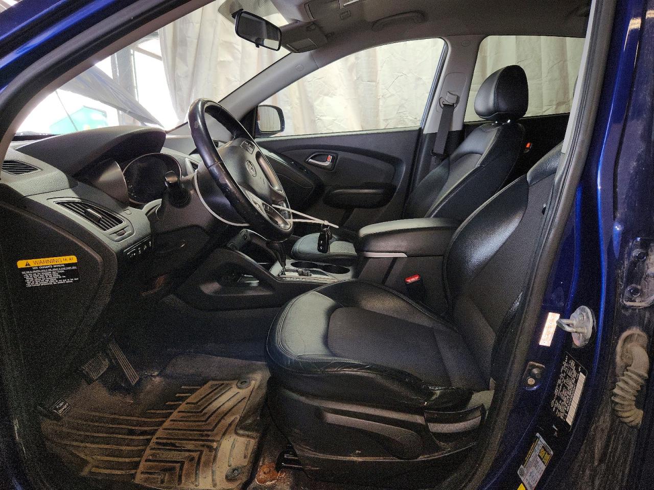 2011 Hyundai Tucson Gls Blue vin: KM8JUCAC8BU205401