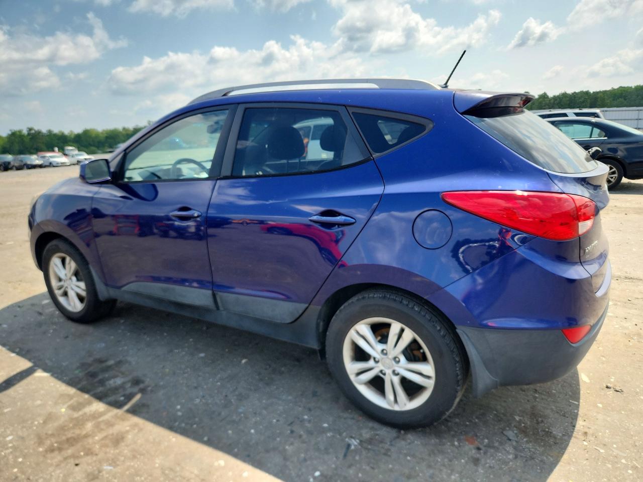 2011 Hyundai Tucson Gls Blue vin: KM8JUCAC8BU249298