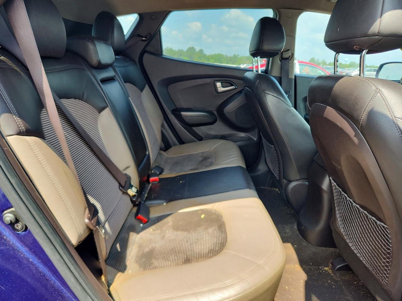 2011 Hyundai Tucson Gls Blue vin: KM8JUCAC8BU249298