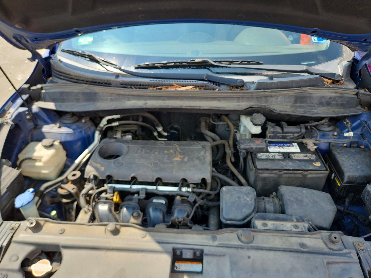 2011 Hyundai Tucson Gls Blue vin: KM8JUCAC8BU249298