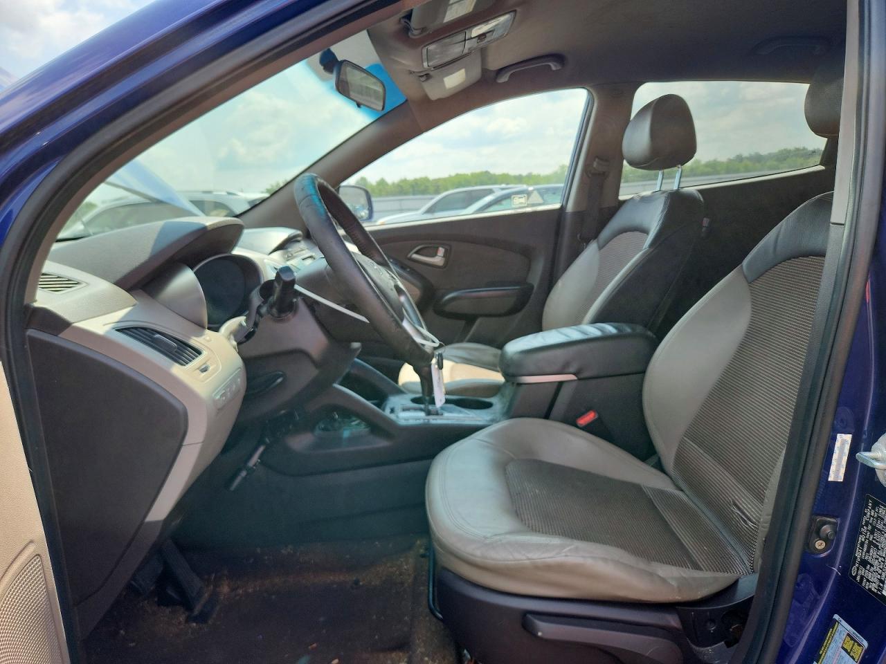 2011 Hyundai Tucson Gls Blue vin: KM8JUCAC8BU249298