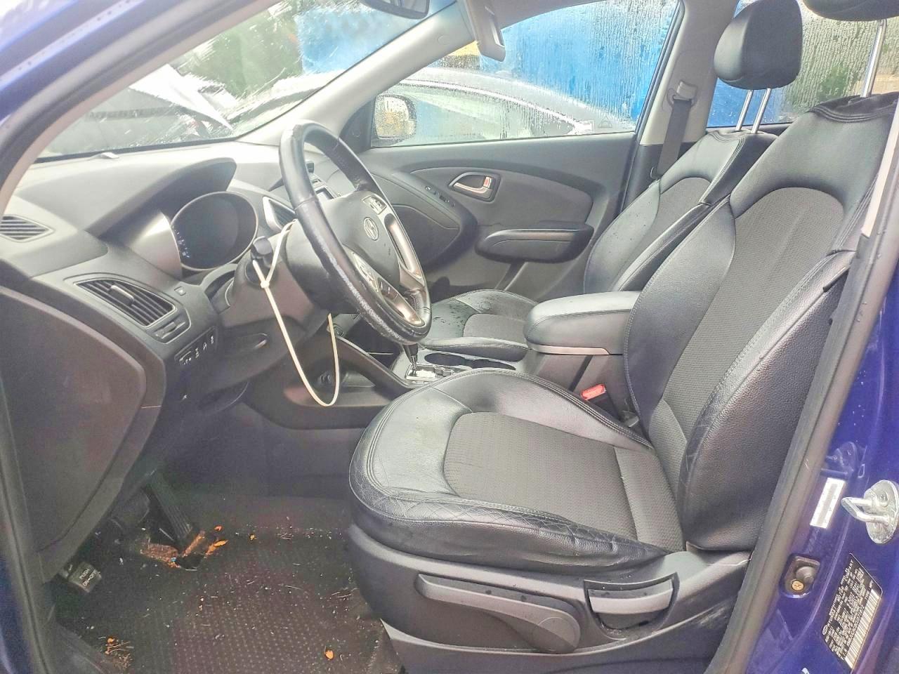 2012 Hyundai Tucson Gls Blue vin: KM8JUCAC8CU371872