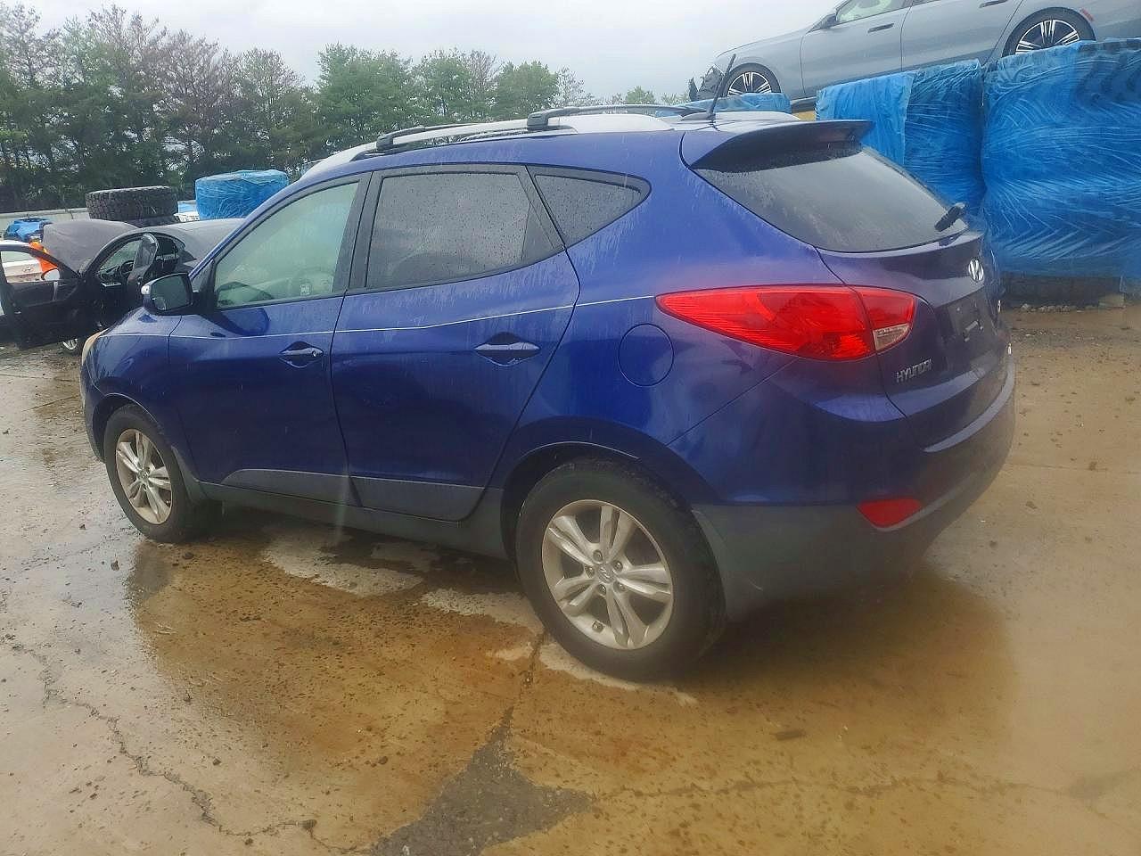 2012 Hyundai Tucson Gls Blue vin: KM8JUCAC8CU371872