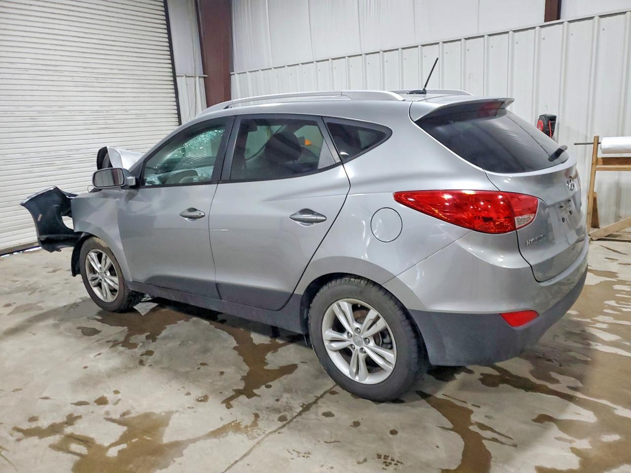 2012 Hyundai Tucson Gls Silver vin: KM8JUCAC8CU394536