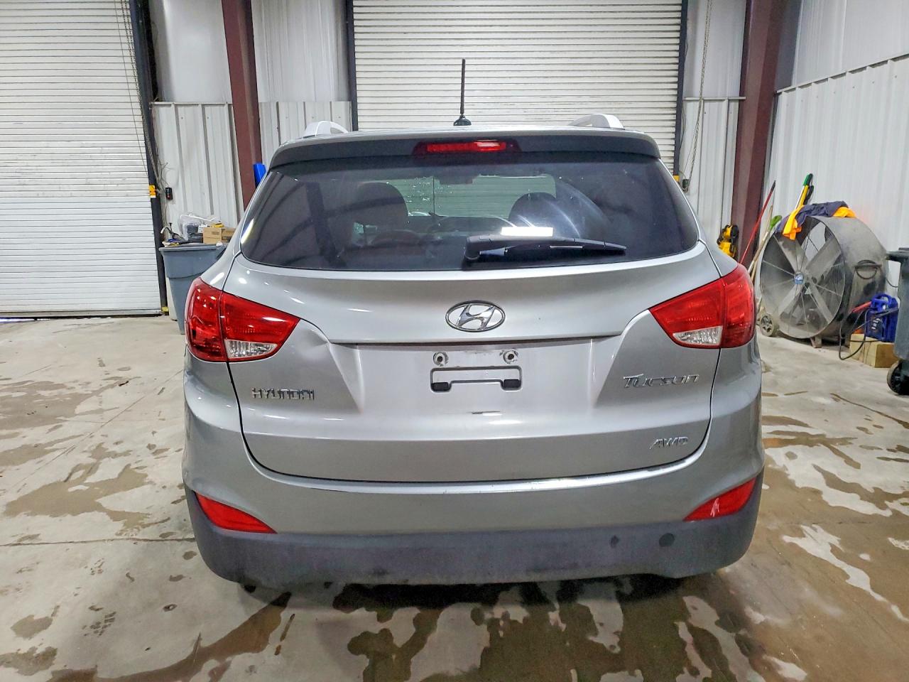2012 Hyundai Tucson Gls Silver vin: KM8JUCAC8CU394536