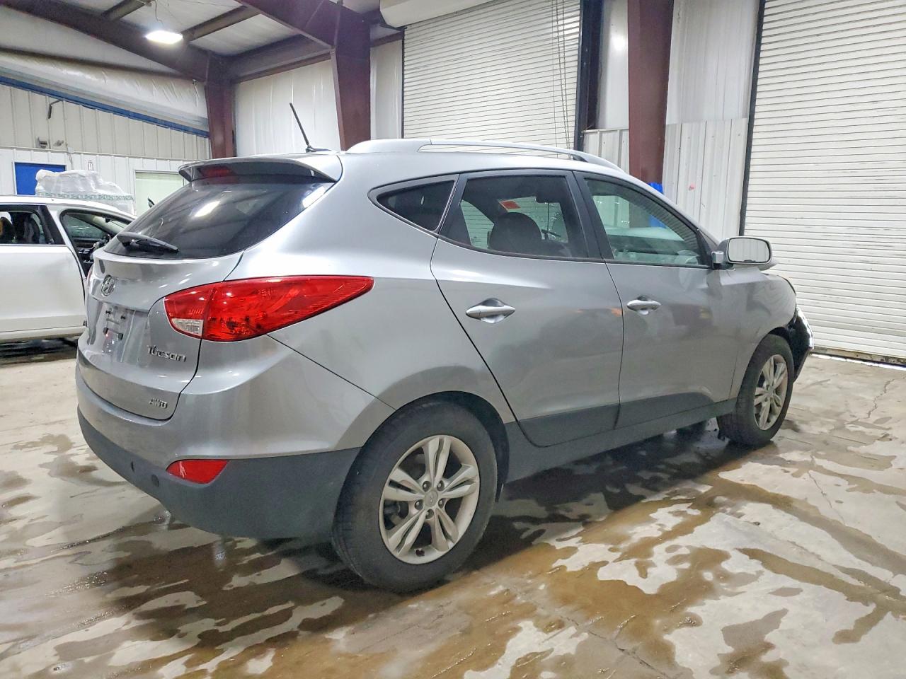 2012 Hyundai Tucson Gls Silver vin: KM8JUCAC8CU394536