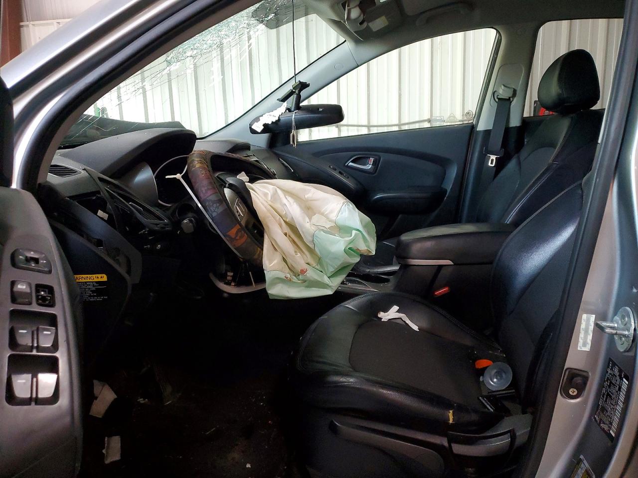 2012 Hyundai Tucson Gls Silver vin: KM8JUCAC8CU394536
