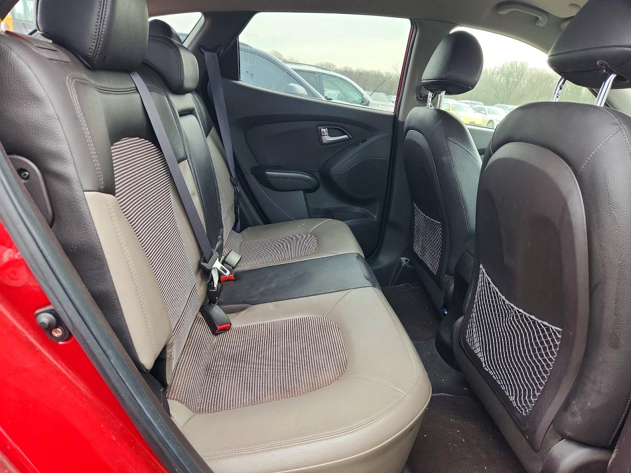 2012 Hyundai Tucson Gls Red vin: KM8JUCAC8CU418690