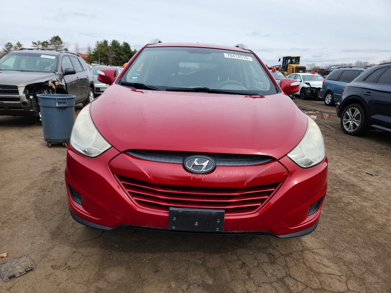 2012 Hyundai Tucson Gls Red vin: KM8JUCAC8CU418690