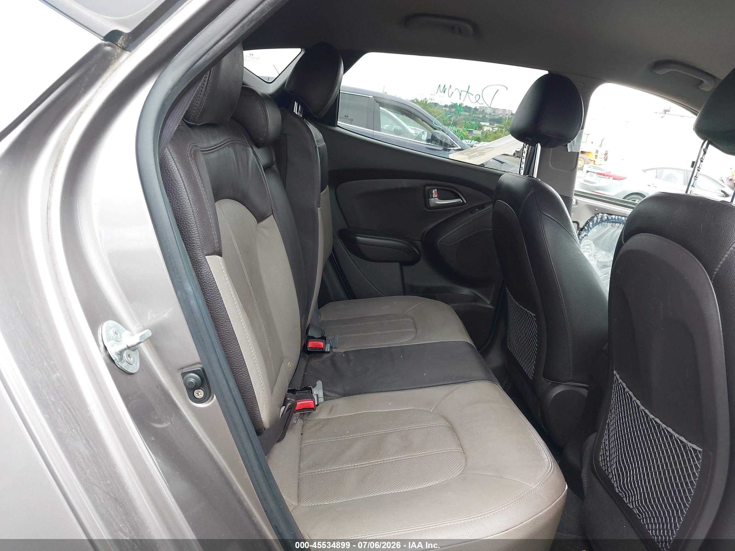 2012 Hyundai Tucson Limited Gray vin: KM8JUCAC8CU424893