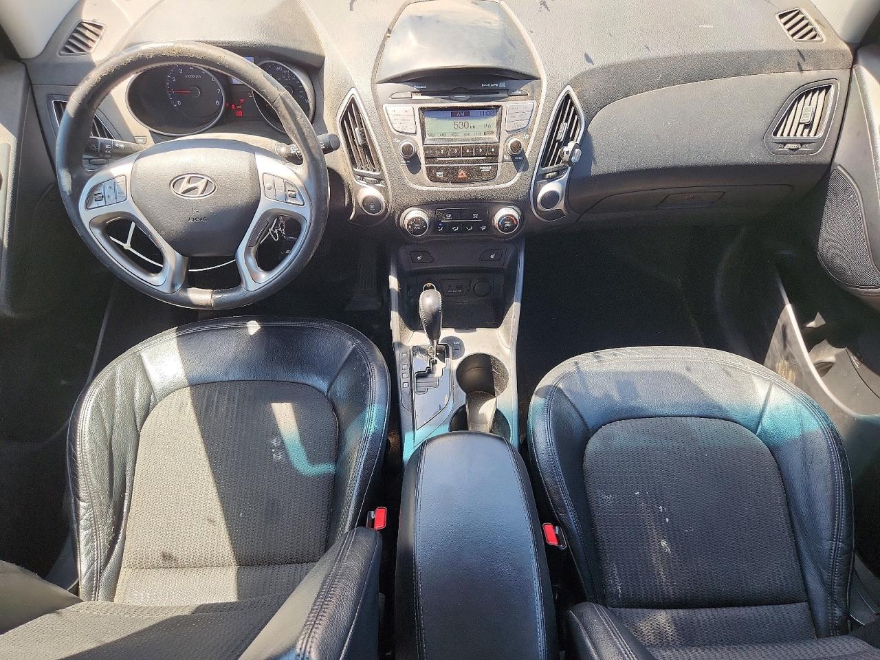 2012 Hyundai Tucson Gls Silver vin: KM8JUCAC8CU466741