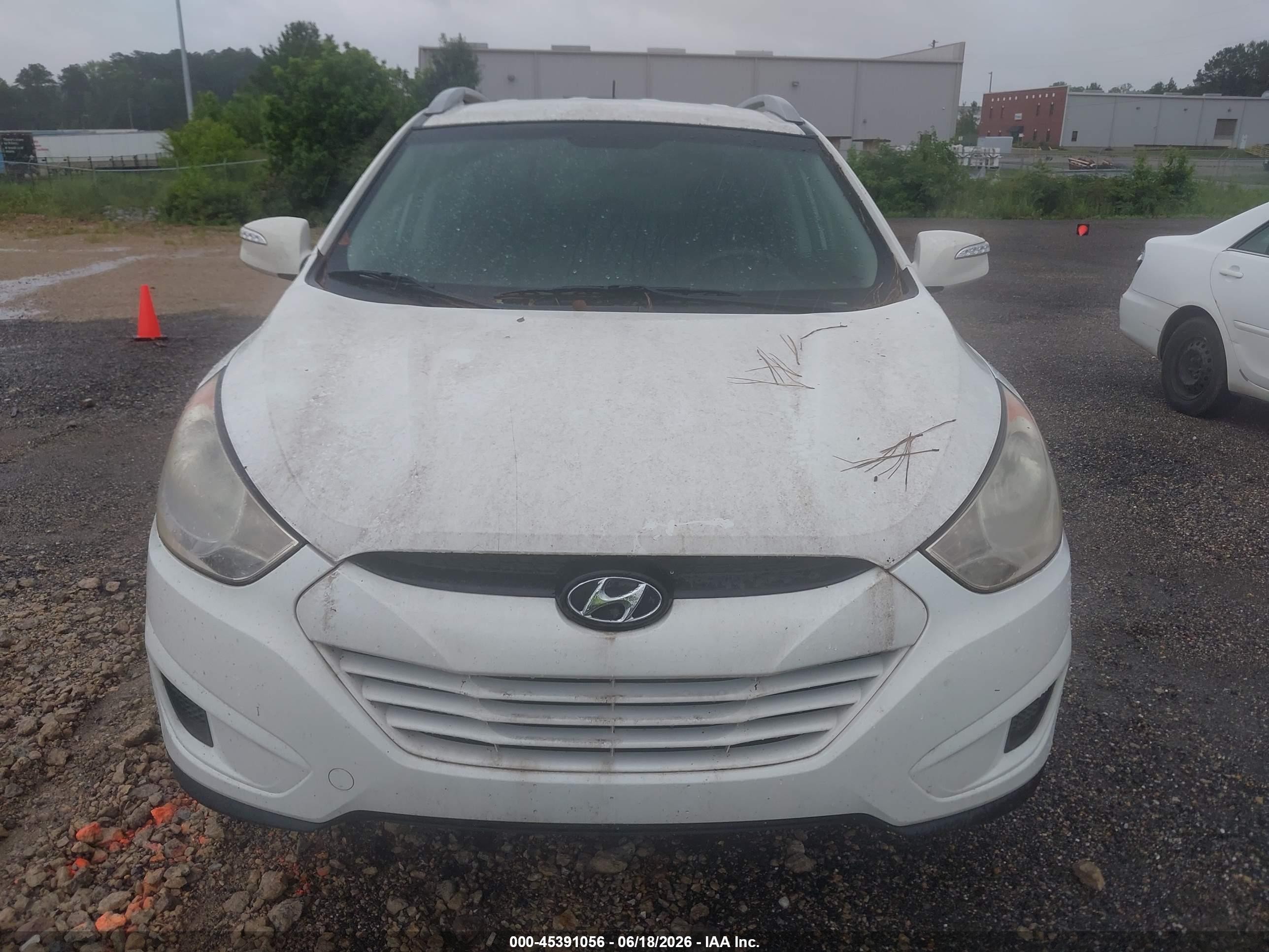 2012 Hyundai Tucson Gls White vin: KM8JUCAC8CU472667