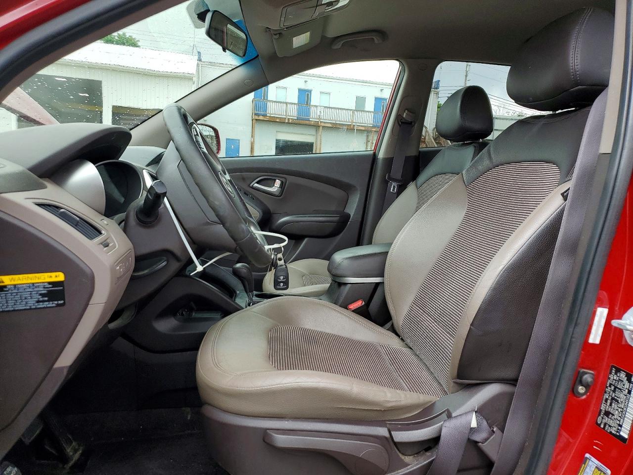 2012 Hyundai Tucson Gls Red vin: KM8JUCAC8CU545102