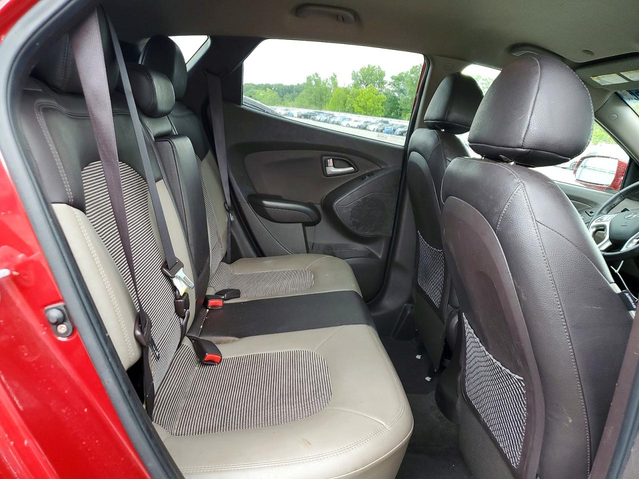 2012 Hyundai Tucson Gls Red vin: KM8JUCAC8CU545102