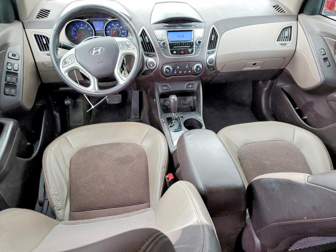 2012 Hyundai Tucson Gls Red vin: KM8JUCAC8CU545102
